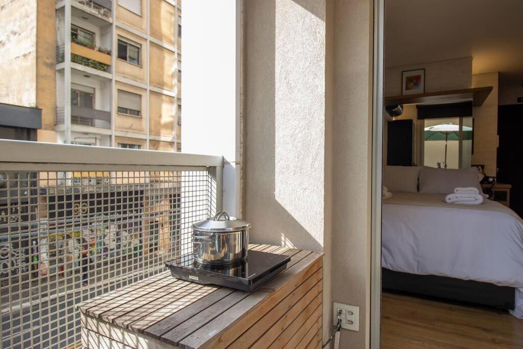 Bhomy Paulista Com Varanda Na Rua Augusta Au101 São Paulo Exterior foto