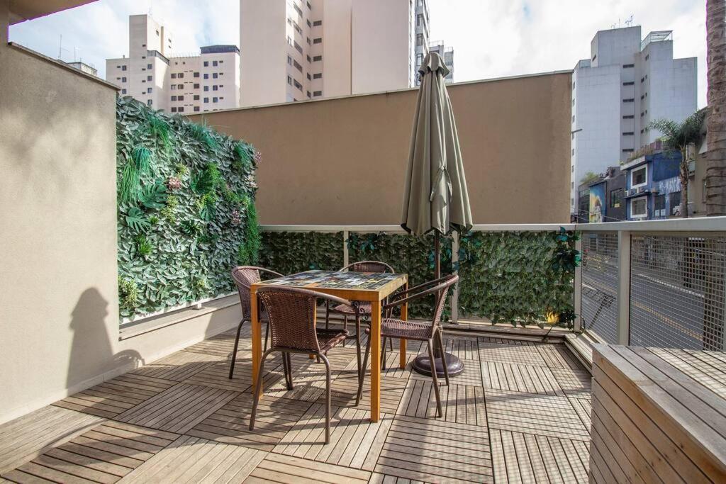 Bhomy Paulista Com Varanda Na Rua Augusta Au101 São Paulo Exterior foto